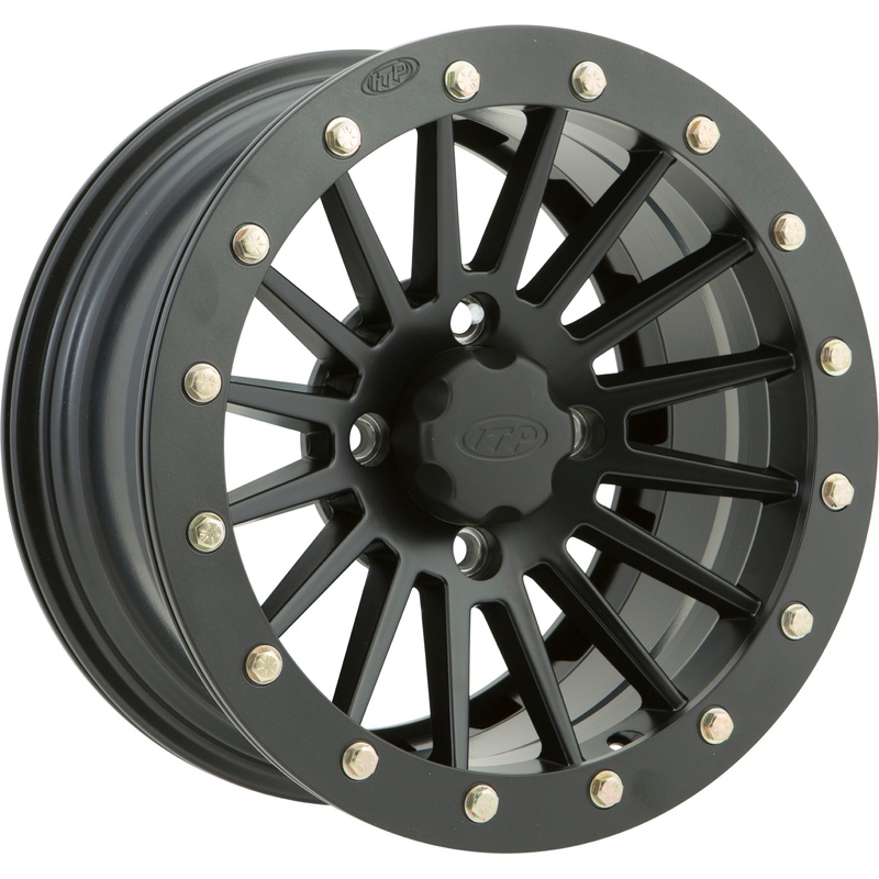 Sd Dual Bdlk 14×7 4/110 5+2 M.Blk   Black Ring