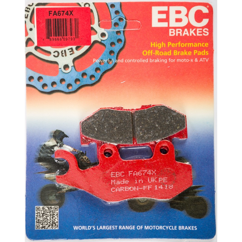 Brake Pads Fa674x Carbon X Series