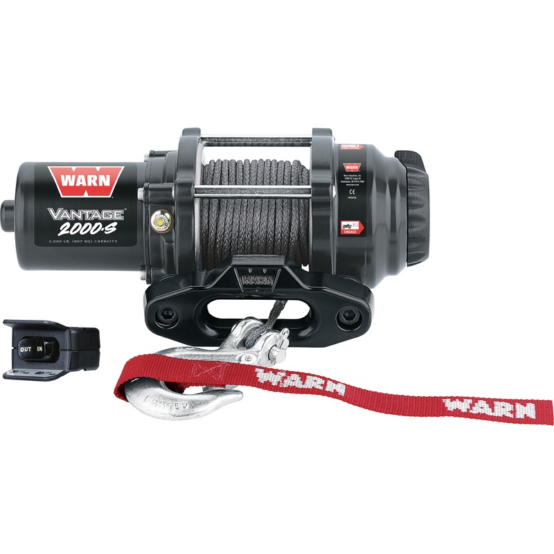 Vantage 2000 S Winch W/Synthetic Rope