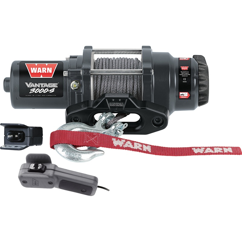 Vantage 3000 S Winch W/Synthetic Rope