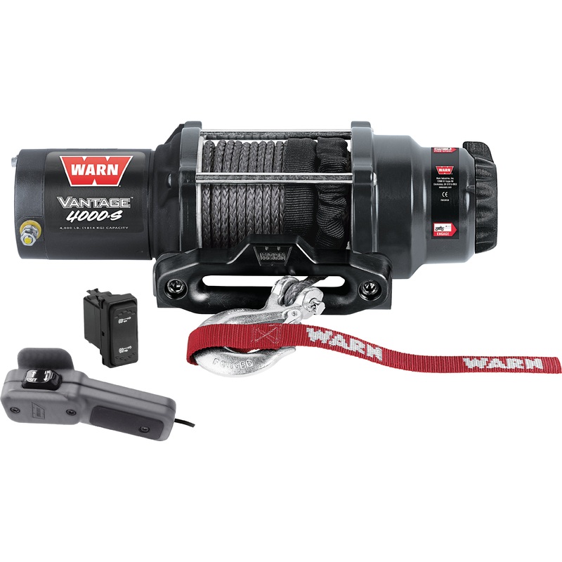 Vantage 4000 S Winch W/Synthetic Rope