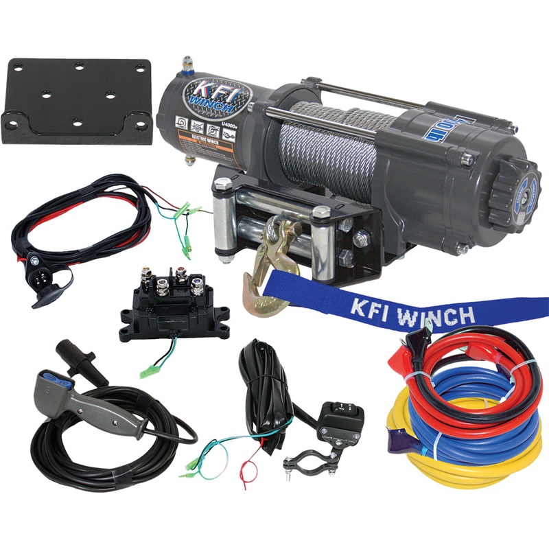 Wide 4500lb Winch Kit