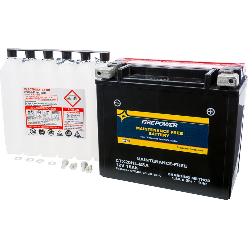 Battery Ctx20hl Bsa Maintenance Free