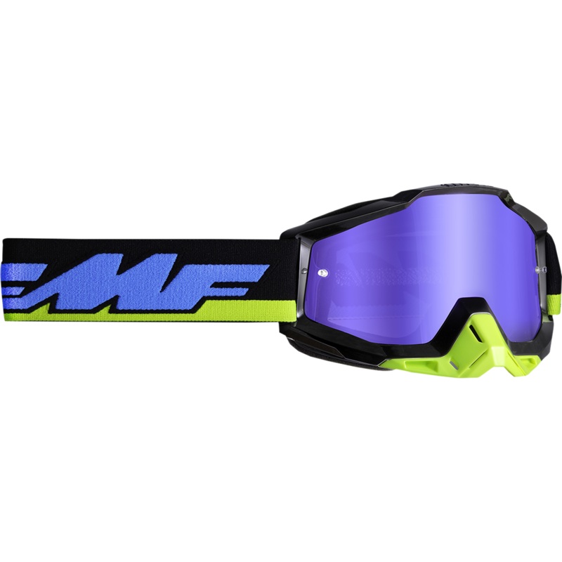 FMF PowerBomb Goggles – Talladega – Blue Mirror F-50037-00008