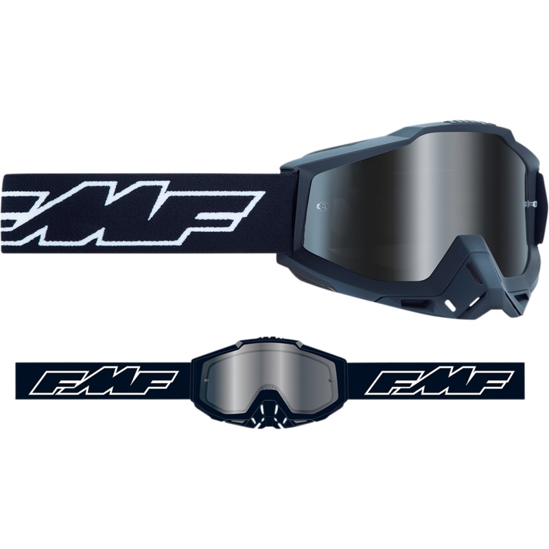 FMF PowerBomb Sand Goggles – Rocket – Black – Smoke F-50043-00001