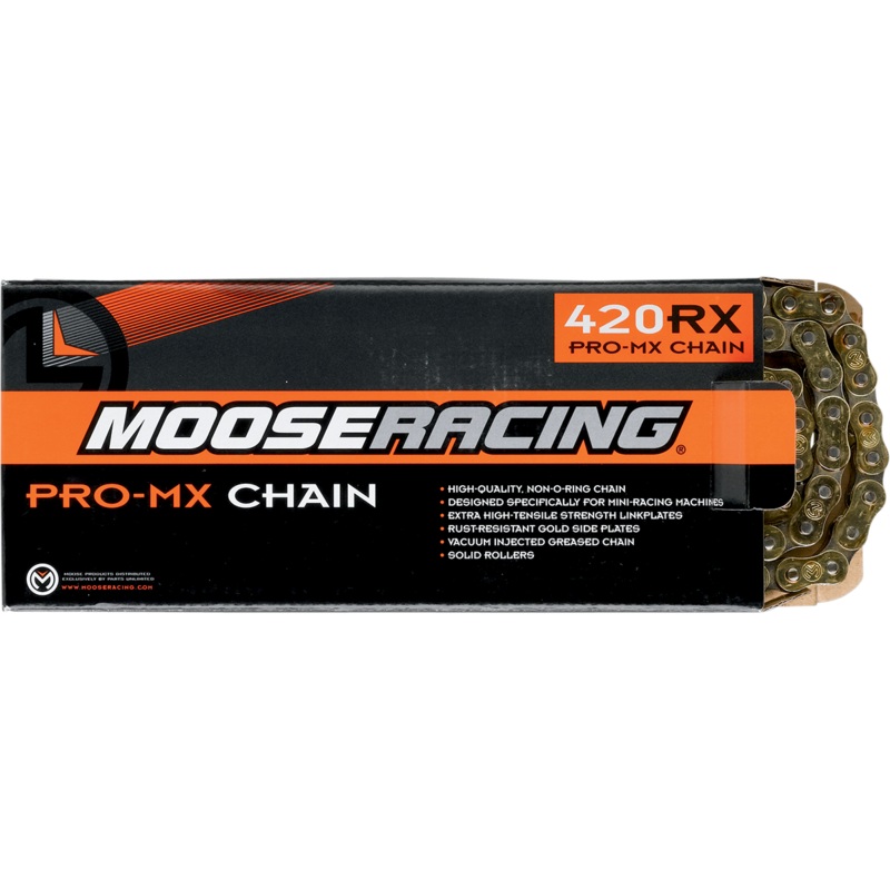 MOOSE OFFROAD 420 RXP Pro-MX Chain – Gold – Master Link