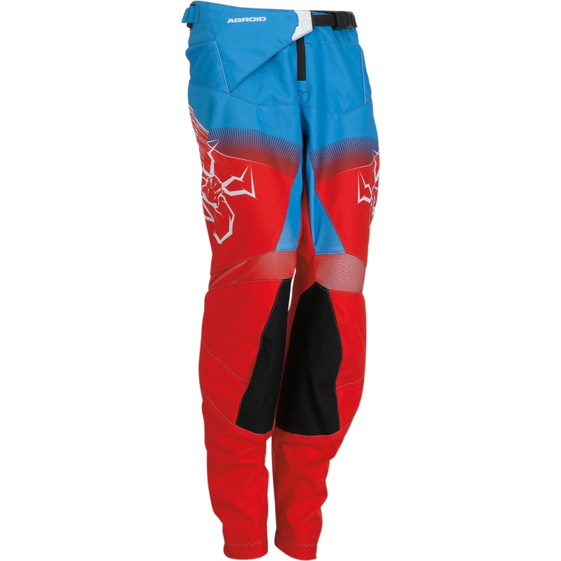 MOOSE OFFROAD Youth Agroid Pants – Red/White/Blue – US 24 2903-2270