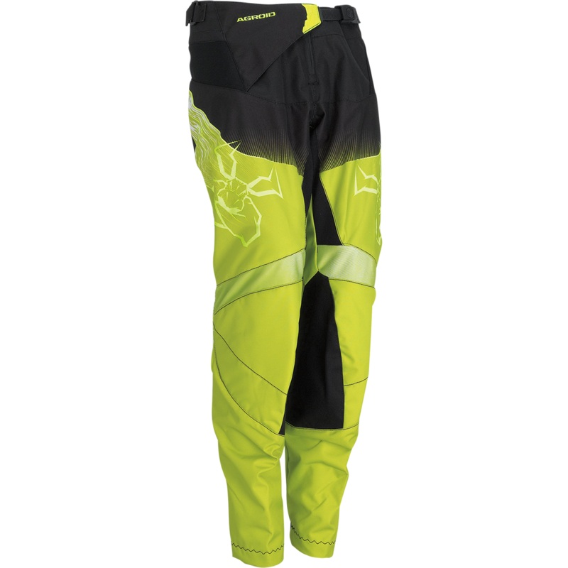 MOOSE OFFROAD Youth Agroid Pants – Hi-Vis/Black – US 28 2903-2284