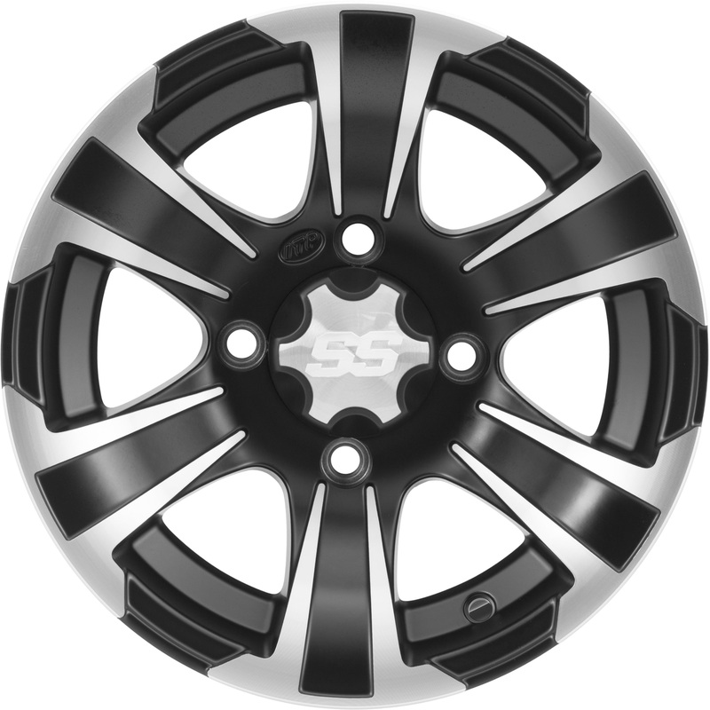 Ss312 Black 12×7 4/110 2+5