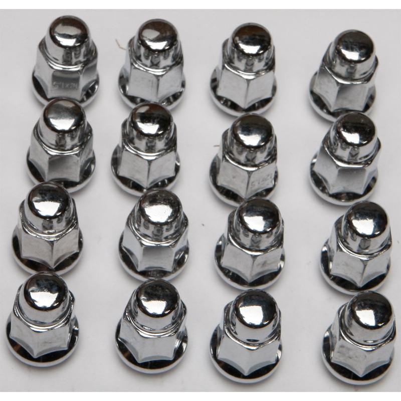 16/Pk 12mmx1.50 Tapered Lug Nuts 60′