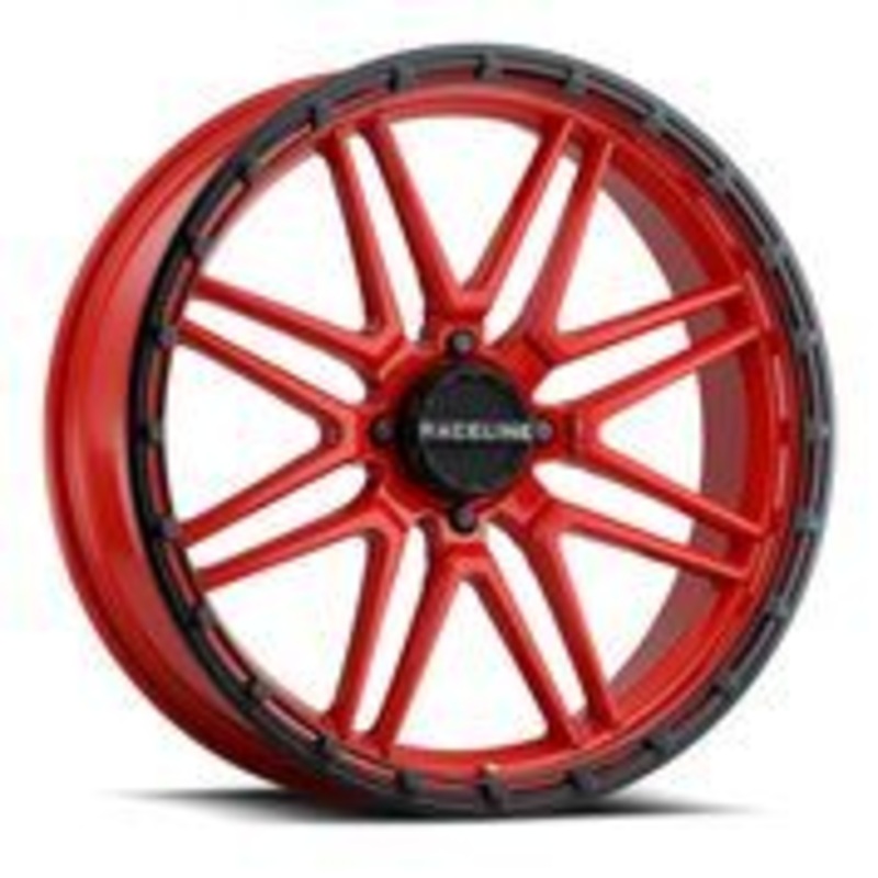 Krank Xl Wheel 18×7 4/137 3.5+3.5 (0mm) Blk/Red