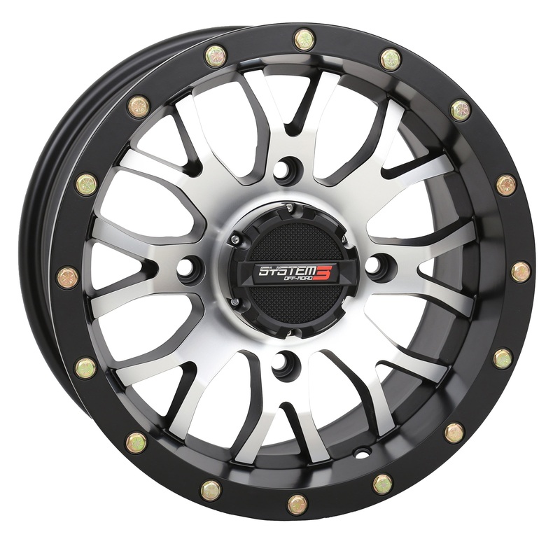 St3 Wheel 14×7 5+2 (+30mm) 4/137 Matte Machined/Black