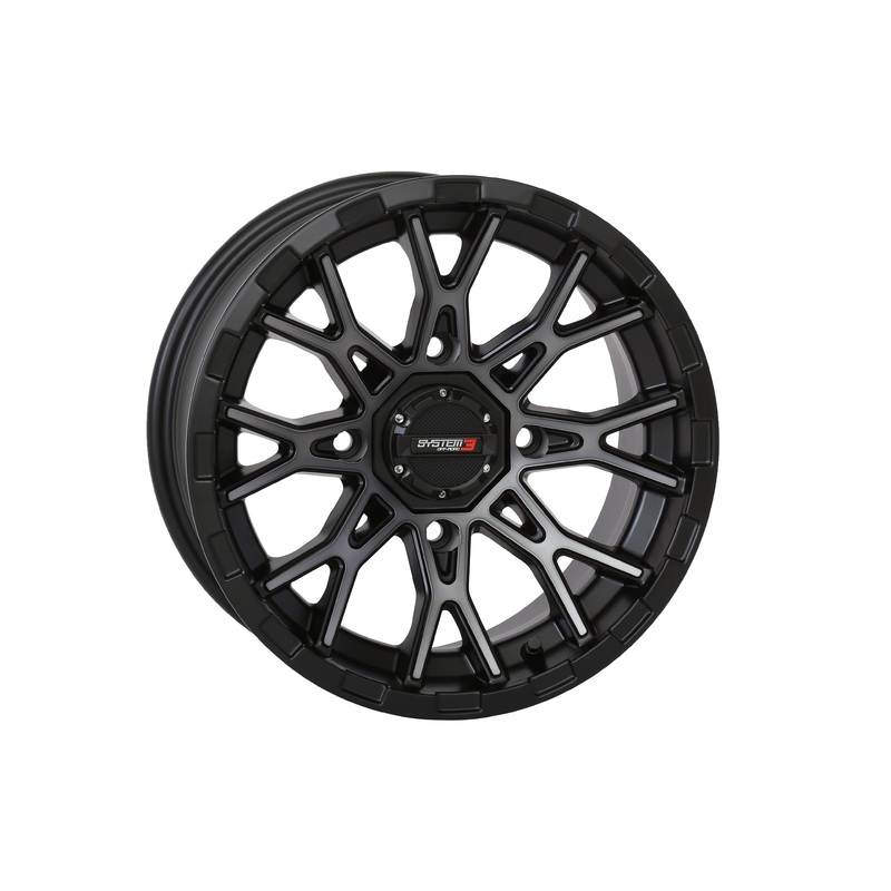 St6 Wheel 12×7 2+5 ( 47mm) 4/110 Matte Dark Tint