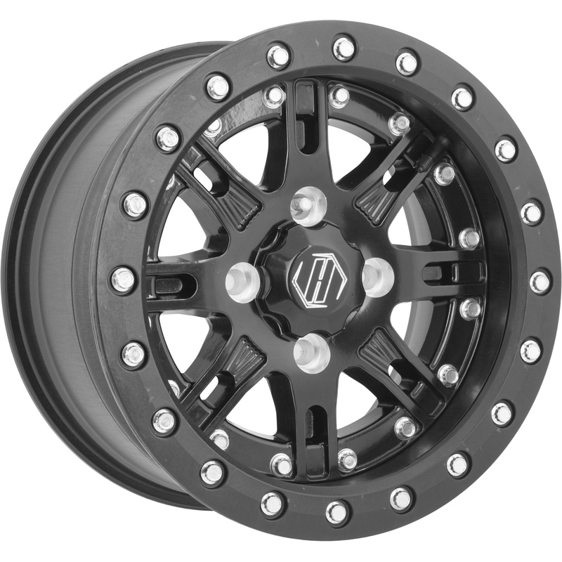 Desert Rat Wheel Black 14×8 4/137 4+4
