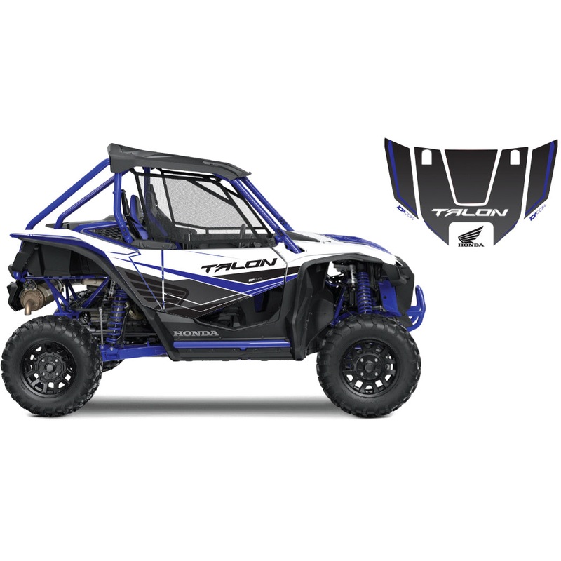 Graphics Kit Hon White/Blue