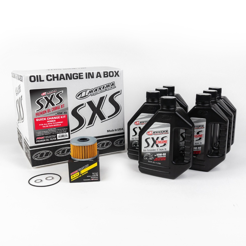 Sxs Quick Change Kit 10w 40 With Oil Filter Hon Talon