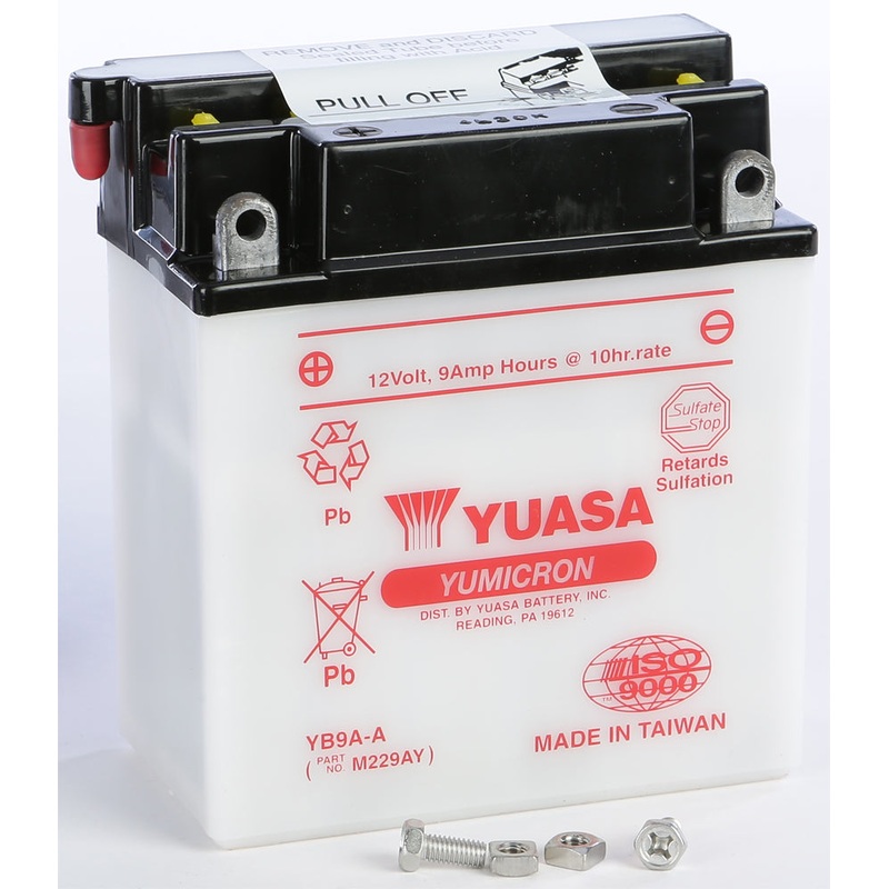 Battery Yb9a A Conventional
