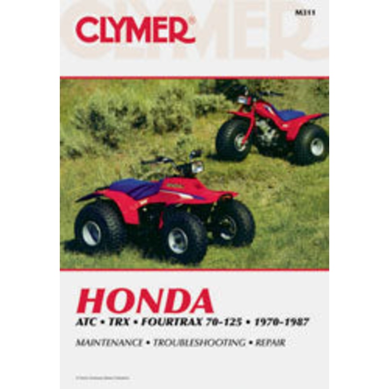 Repair Manual Hon Atc/Trx 70 125