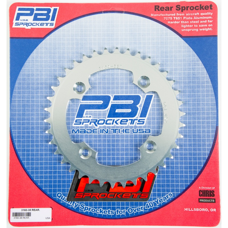 Rear Sprocket Aluminum 38t 520 Hon