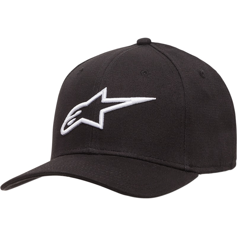 ALPINESTARS Ageless Curve Hat – Black/White – Large/XL 1017810101020LX