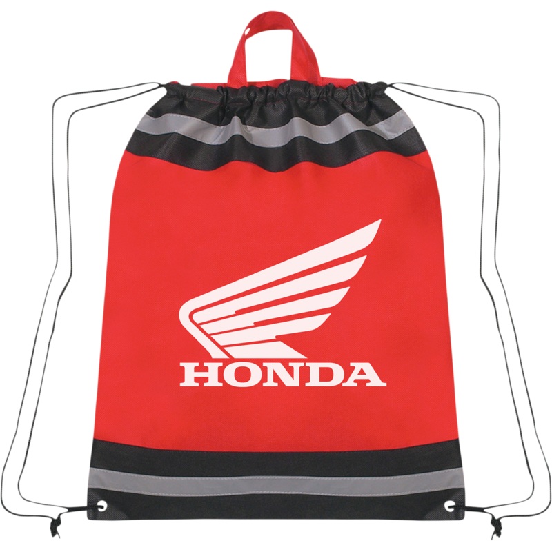 HONDA APPAREL Bag – Cinch – Red – Black NP21A-A3296