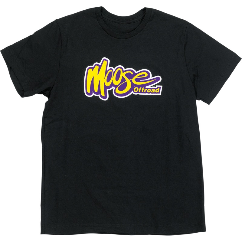 MOOSE OFFROAD Youth Off-Road T-Shirt – Black – Large 3032-3700