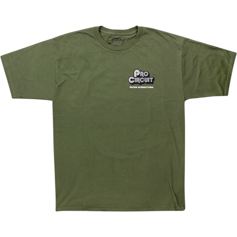 PRO CIRCUIT Pit Bike T-Shirt – Green – XL 6431720-040