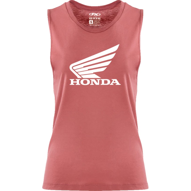 FACTORY EFFEX Women’s Honda Wing Muscle Tank Top – Paprika – XL 27-87356