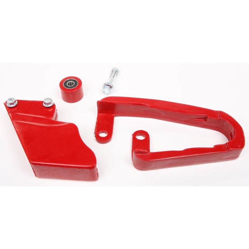 Chain Slider Set W/Rear Slider (Red)