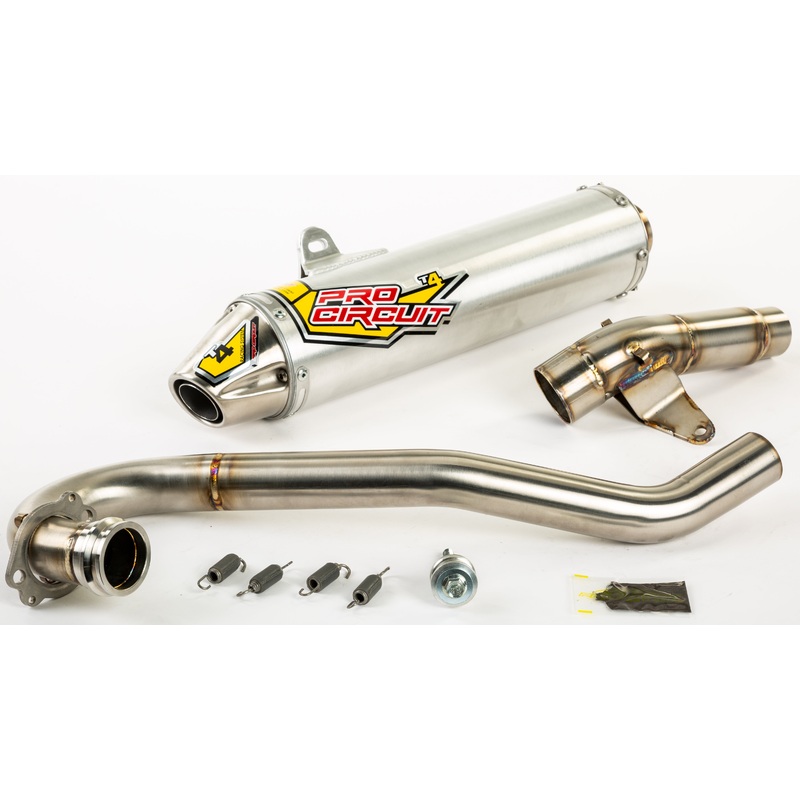 T 4 Exhaust System W/Spark Arrestor