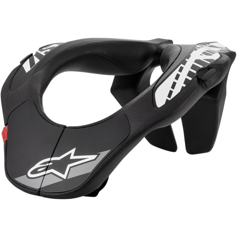 ALPINESTARS Youth Neck Support – Black/White – One Size 6540118-12-OS