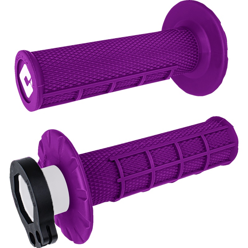 ODI Grips – MX – Half Waffle – Purple H36HWPR
