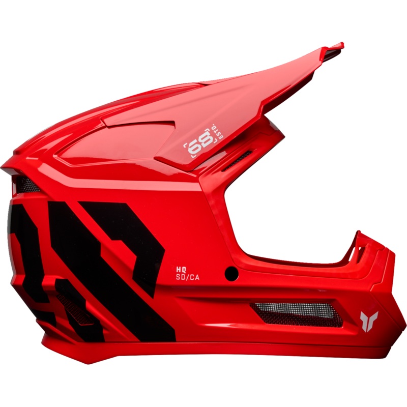 THOR Youth Fleet Helmet – Forge – Red – Medium 0111-1684