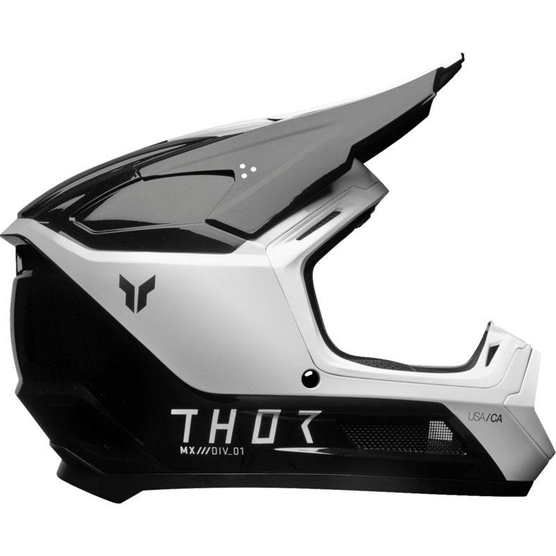 THOR Youth Fleet Helmet – Storm – Black/White – Large 0111-1688