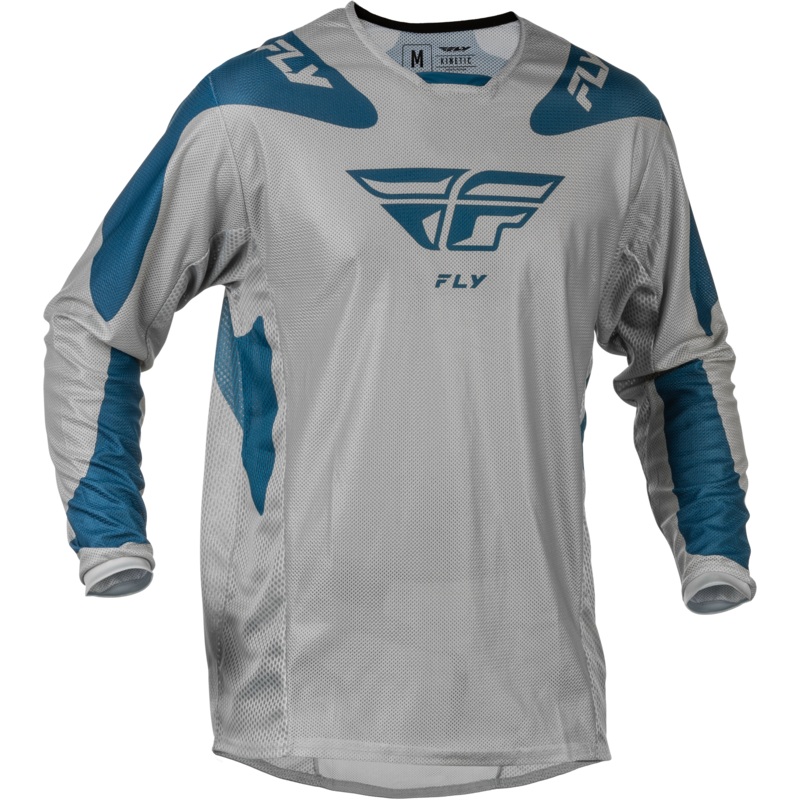 Kinetic Mesh Sym Jersey Grey/Blue Md