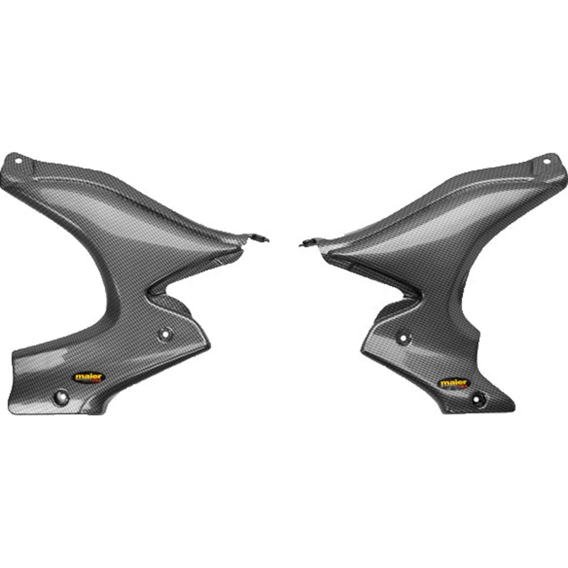 Side Panels Hon Blk Carbon Trx 700xx
