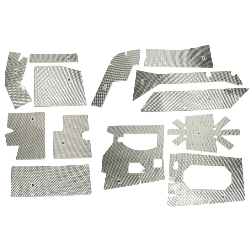 Utv Heat Shield Kit Can Am