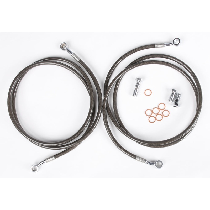 Brakeline Front Std Smoke Maverick