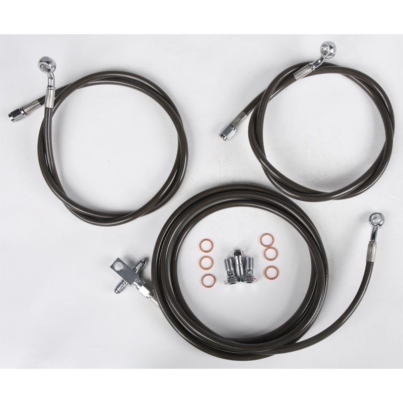 Brakeline Rear Std Smoke Maverick