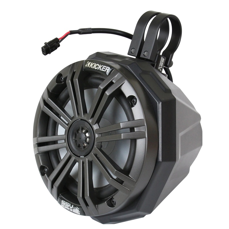 Kicker 6.5 Cage Mount Pods W/Clamps Maverick Trail Sport