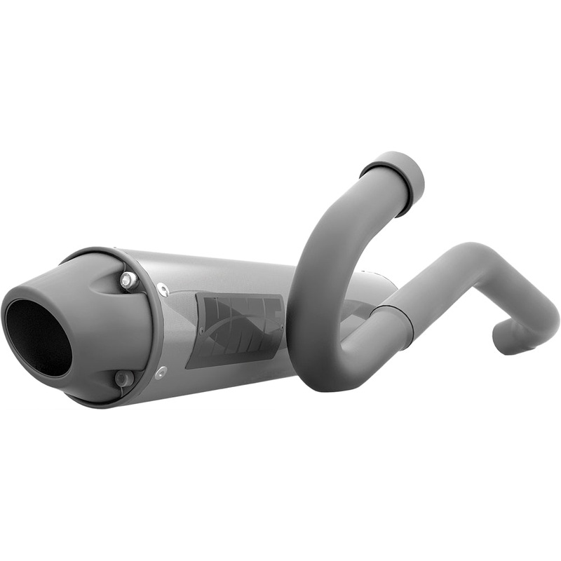 Performance Blackout Exhaust Big Core 3/4 Center Mount Can