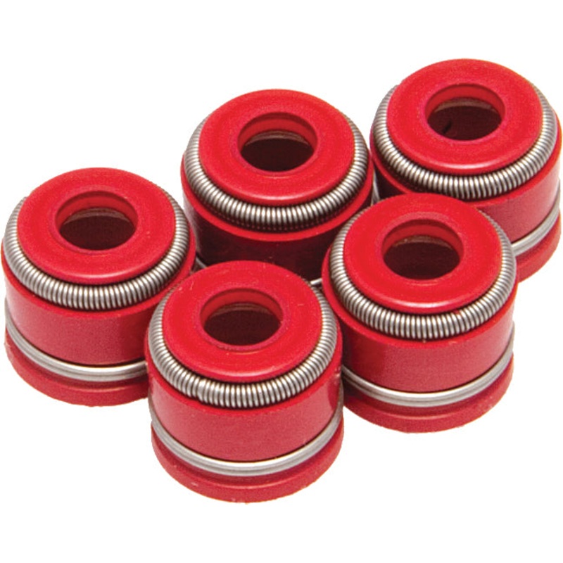 Red Viton Stem Seals 6mm X 0.435 4/Pk