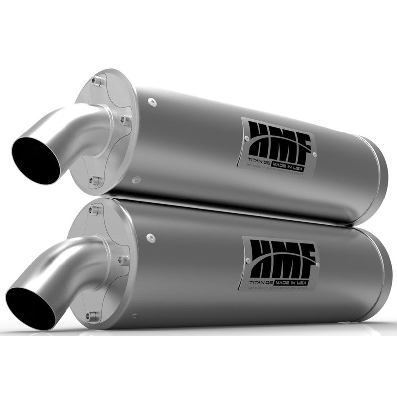 Titan Dual Full System Blackout Exhaust