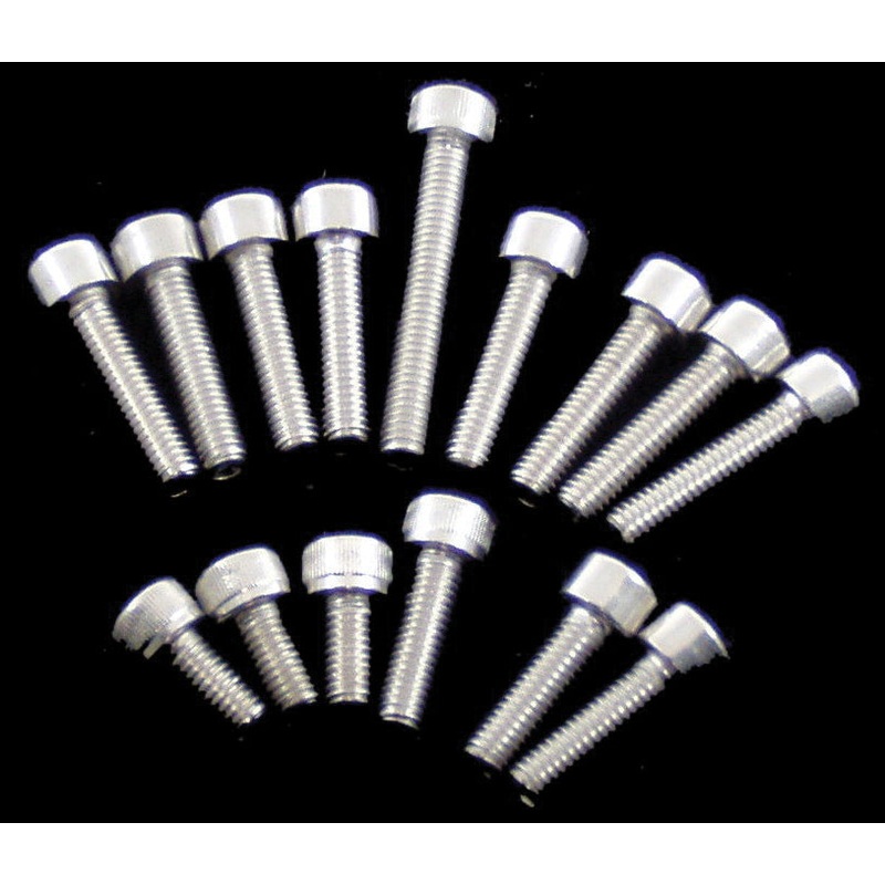 15 Piece Clutch Wtr Cover Stainless Bolt Kit