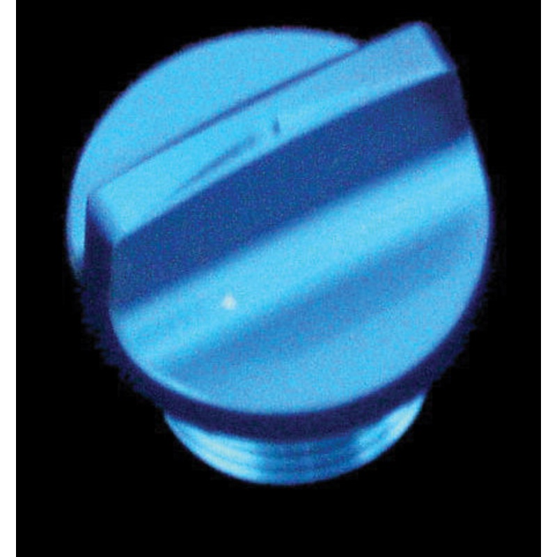 Oil Plug & Cap (Blue)