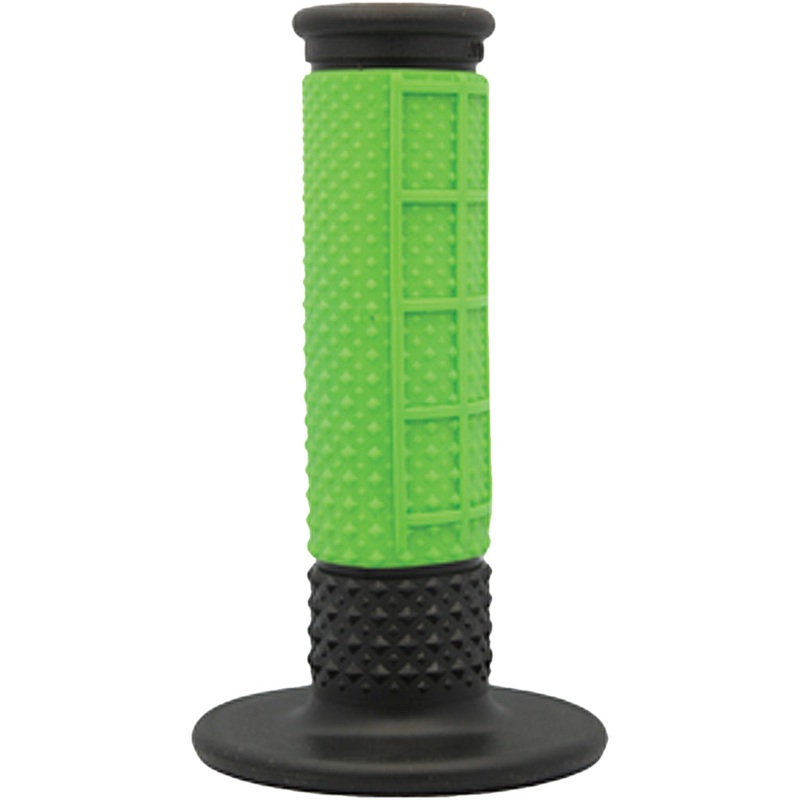 X.9 Half Waffle Grips Green/Black