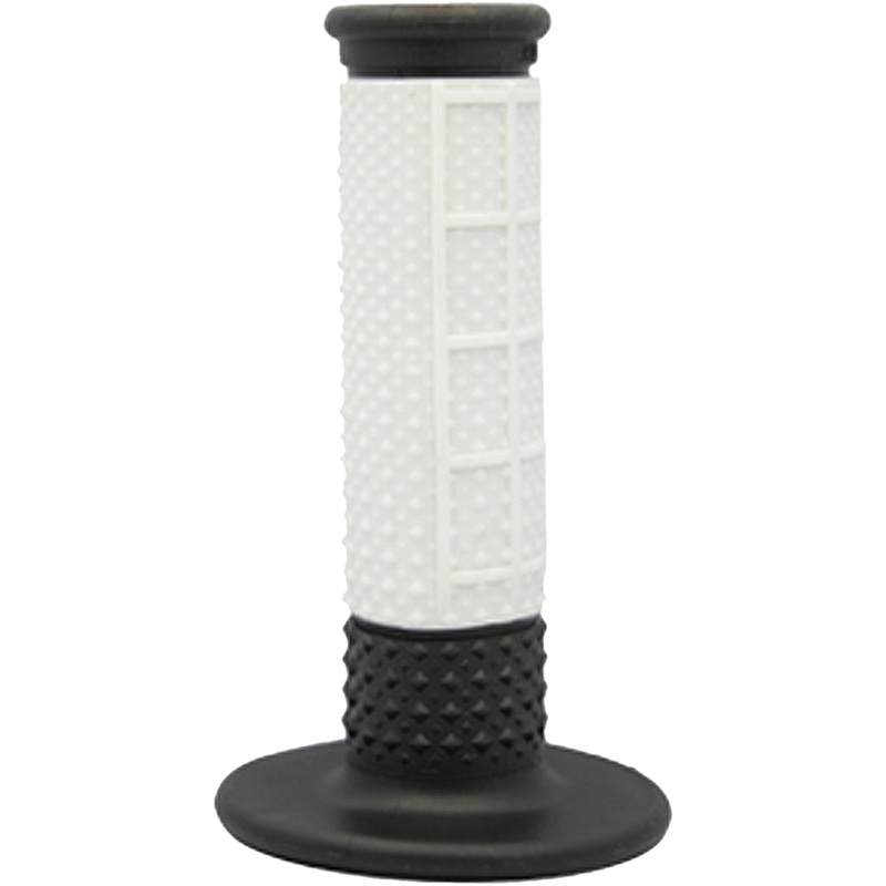 X.9 Half Waffle Grips White/Black