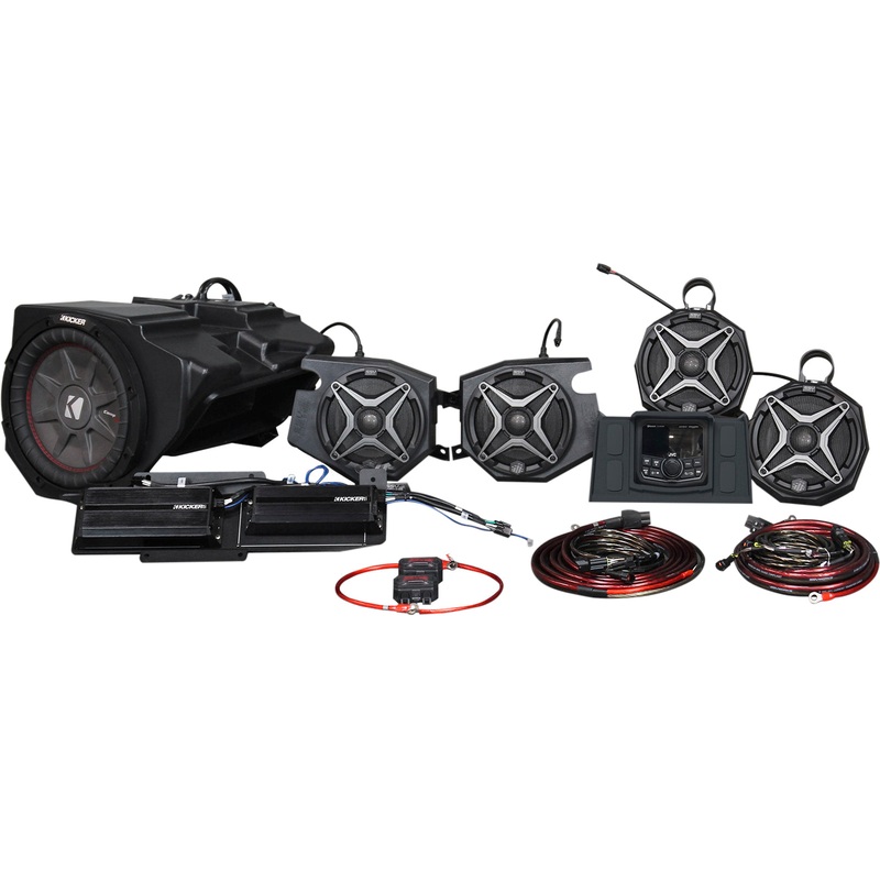 5 Speaker Plug And Play Kit With Jvc Mr1 Receiver