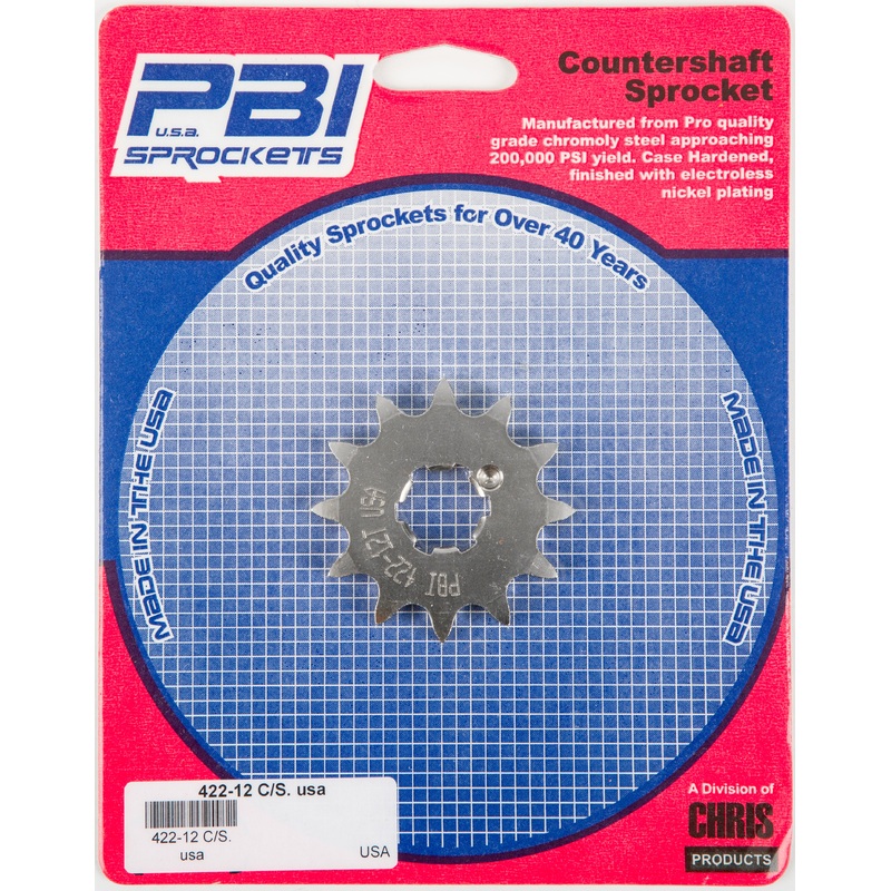 Front Cs Sprocket Steel 12t 420 Kaw/Suz