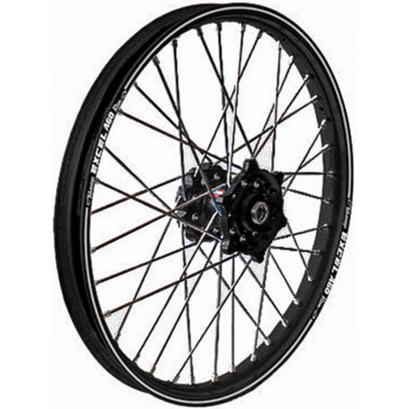 Front Wheel 1.85 X 19 Black Hub Black Rim